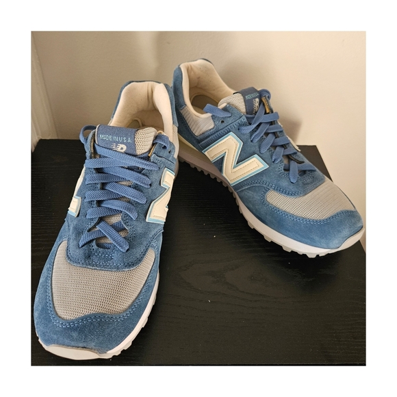 New Balance 574 American Tall Tales Pack Babe the Blue Ox Sneakers 7.5 RARE - Picture 5 of 7